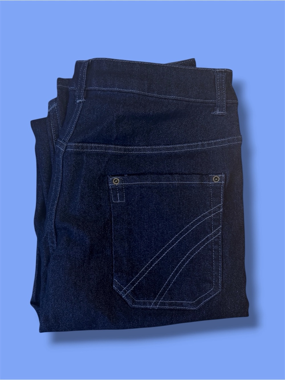 Sz 28 Apparel Collection Dark Indigo Wash Jeans Men Long Straight Pants Southern